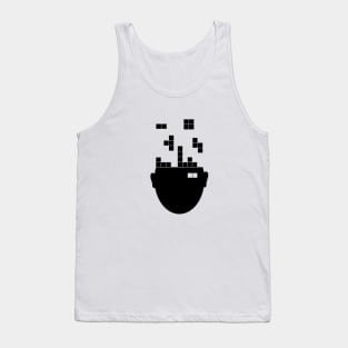 Portrait of missing parts Tank Top